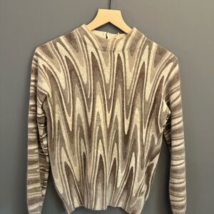 Vintage Italian Brown and Cream Sweater